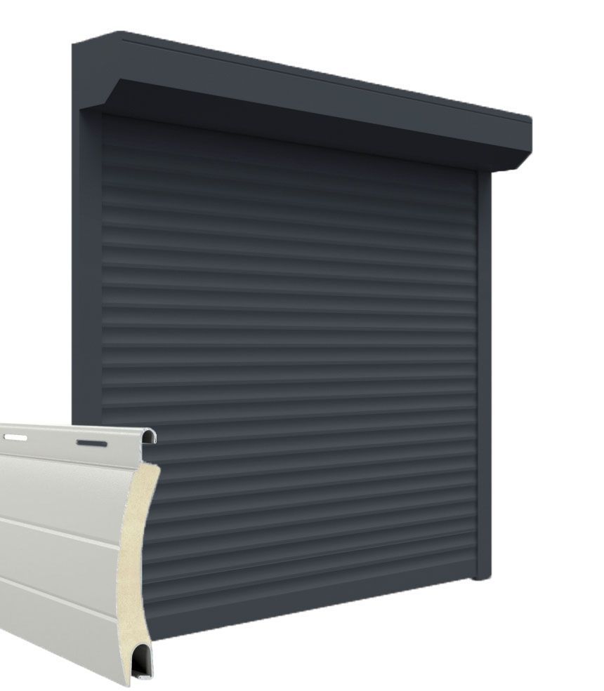 Puerta enrollable de 55 mm