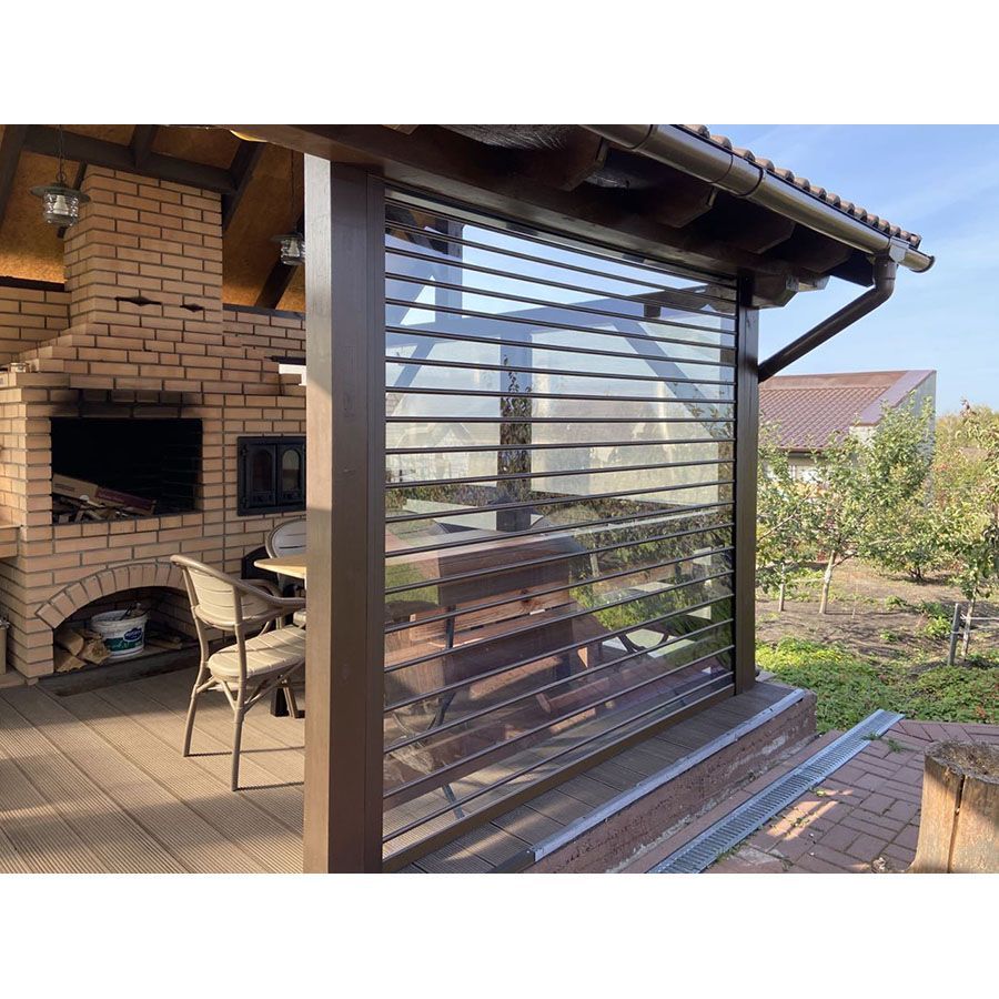 Rollo transparente exterior 3000x3000 mm