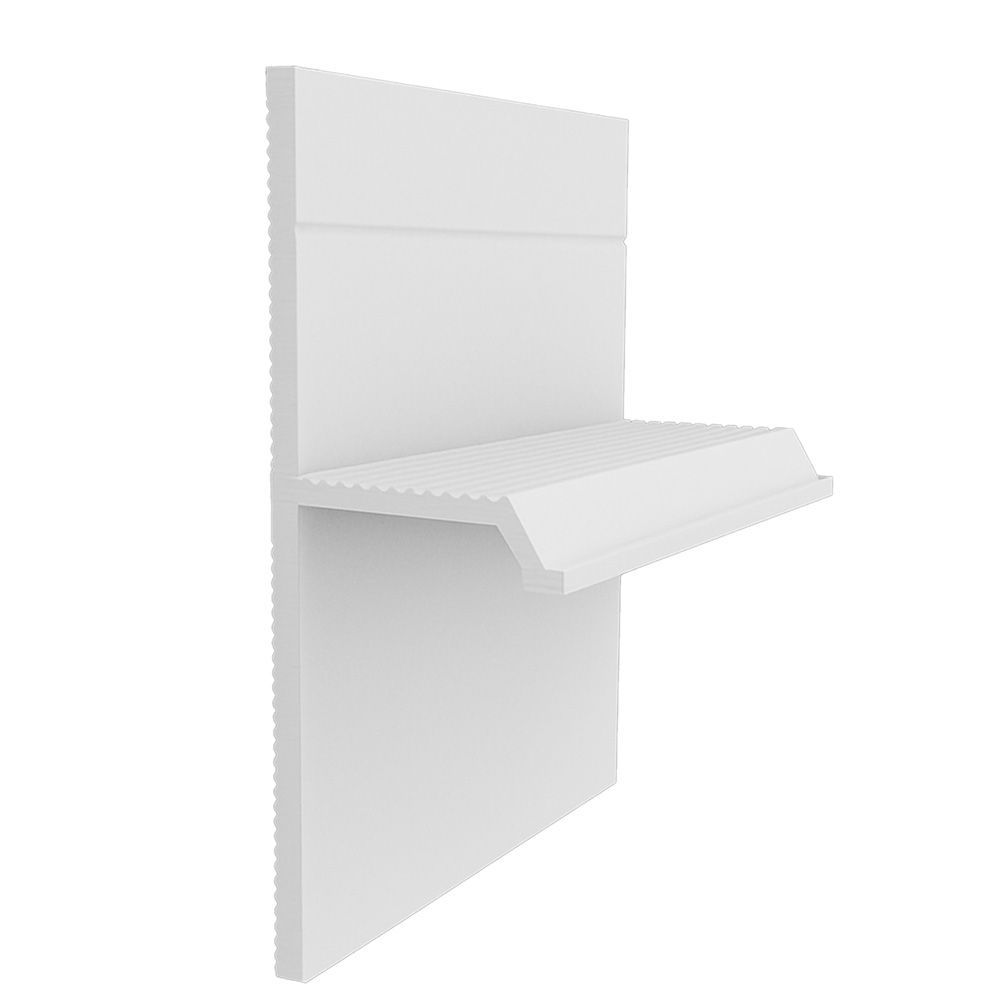 Rodapié oculto 19 mm blanco
